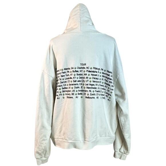 Billie Eilish Official Merch Happier Than Ever 2022 World Tour Hoodie Size Large - Picture 3 of 10